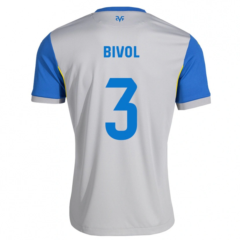 Danxen Homem Camisola Victor Bivol #3 Azul Dodger Cinza Alternativa 2026/27 Camisa Brasil