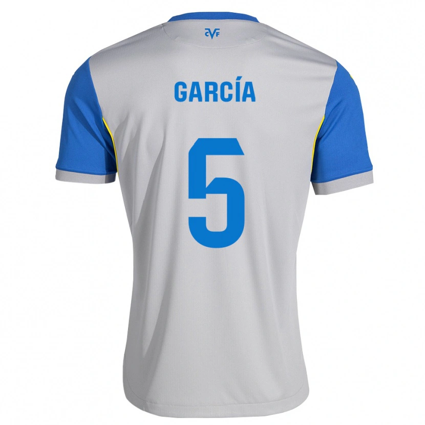 Danxen Homem Camisola Álvaro García #5 Azul Dodger Cinza Alternativa 2026/27 Camisa Brasil