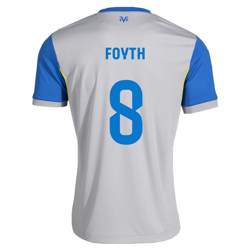 Danxen Homem Camisola Juan Foyth #8 Azul Dodger Cinza Alternativa 2026/27 Camisa Brasil