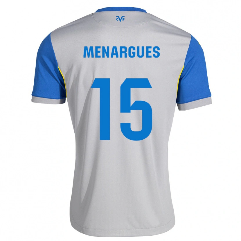 Danxen Homem Camisola Joseda Menargues #15 Azul Dodger Cinza Alternativa 2026/27 Camisa Brasil