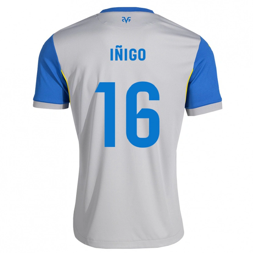 Danxen Homem Camisola Gastón Iñigo #16 Azul Dodger Cinza Alternativa 2026/27 Camisa Brasil