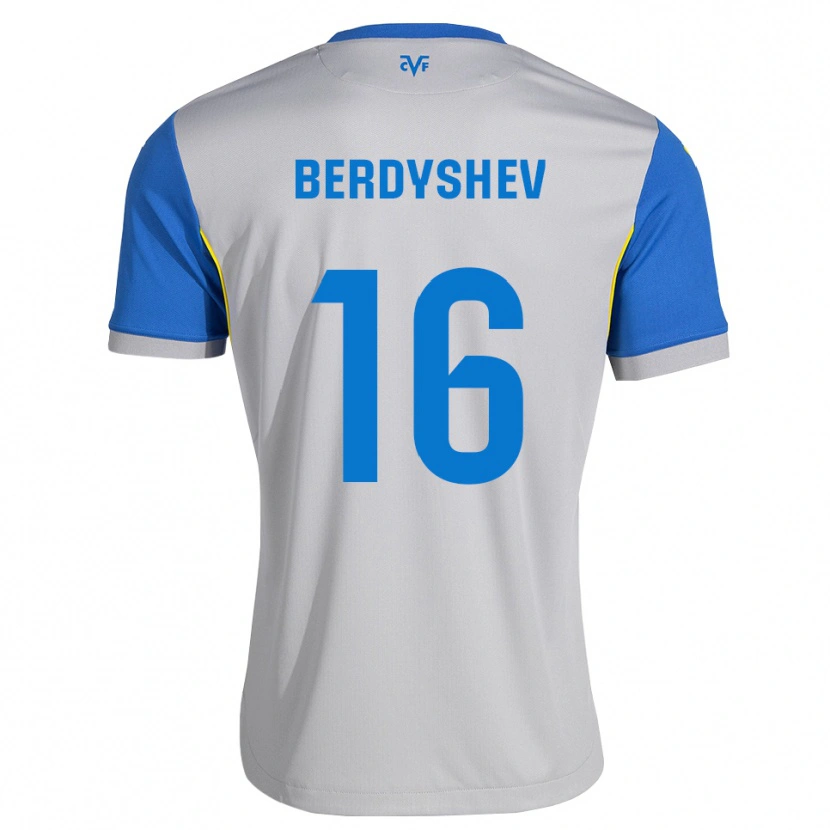 Danxen Homem Camisola Tikhon Berdyshev #16 Azul Dodger Cinza Alternativa 2026/27 Camisa Brasil