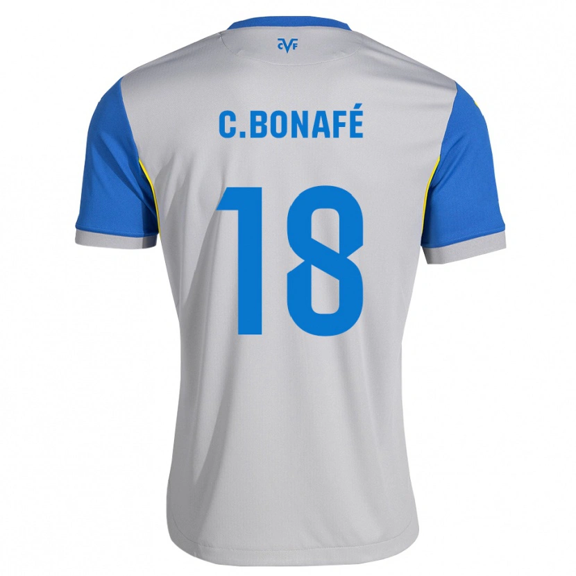 Danxen Homem Camisola César Bonafé #18 Azul Dodger Cinza Alternativa 2026/27 Camisa Brasil