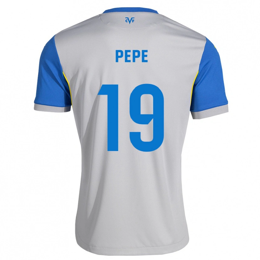 Danxen Homem Camisola Nicolas Pépé #19 Azul Dodger Cinza Alternativa 2026/27 Camisa Brasil