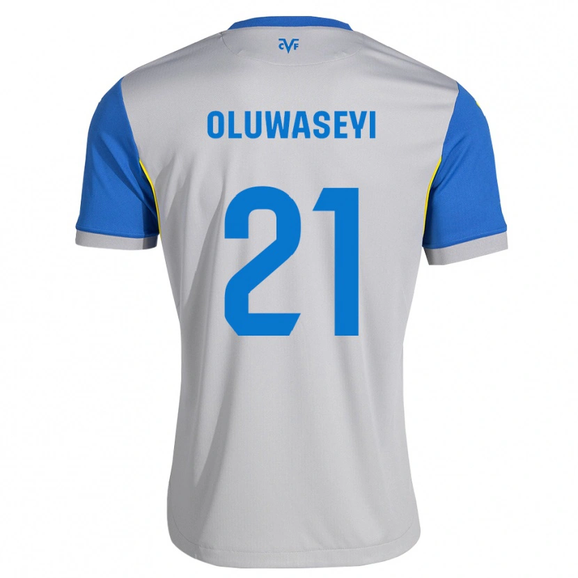 Danxen Homem Camisola Tani Oluwaseyi #21 Azul Dodger Cinza Alternativa 2026/27 Camisa Brasil