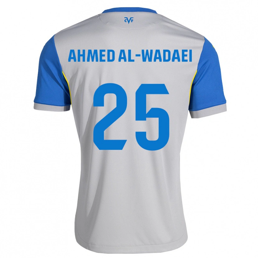 Danxen Homem Camisola Sayed Ahmed Al-Wadaei #25 Azul Dodger Cinza Alternativa 2026/27 Camisa Brasil