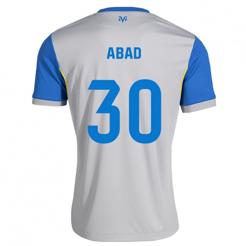 Danxen Homem Camisola Iker Abad #30 Azul Dodger Cinza Alternativa 2026/27 Camisa Brasil