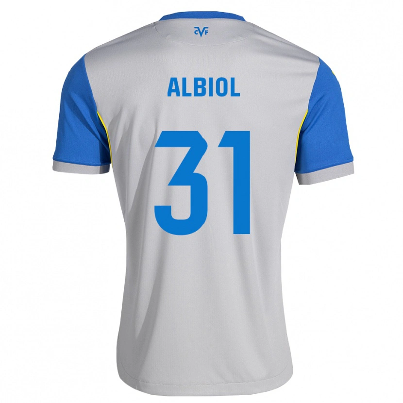 Danxen Homem Camisola Thiago Albiol #31 Azul Dodger Cinza Alternativa 2026/27 Camisa Brasil