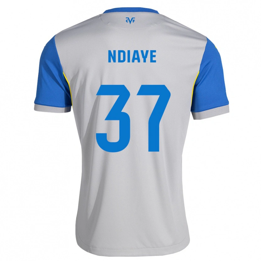 Danxen Homem Camisola Serigne Ndiaye #37 Azul Dodger Cinza Alternativa 2026/27 Camisa Brasil