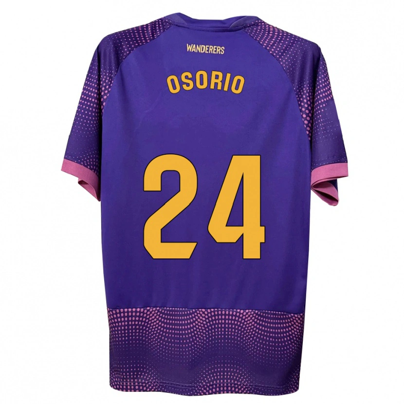 Danxen Homem Camisola Abiel Osorio #24 Branco Rosa Roxo Alternativa 2026/27 Camisa Brasil