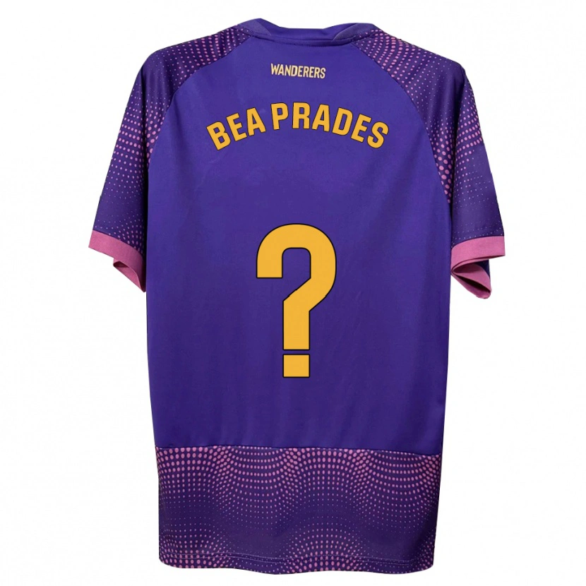 Danxen Homem Camisola Beatriz Prades Insa #0 Branco Rosa Roxo Alternativa 2026/27 Camisa Brasil