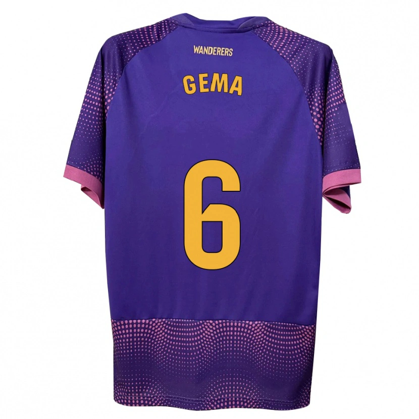 Danxen Homem Camisola Gema Climent #6 Branco Rosa Roxo Alternativa 2026/27 Camisa Brasil