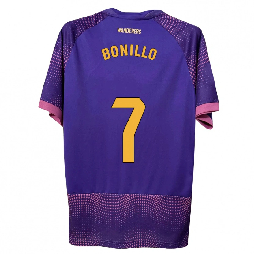 Danxen Homem Camisola Haizam Bonillo #7 Branco Rosa Roxo Alternativa 2026/27 Camisa Brasil