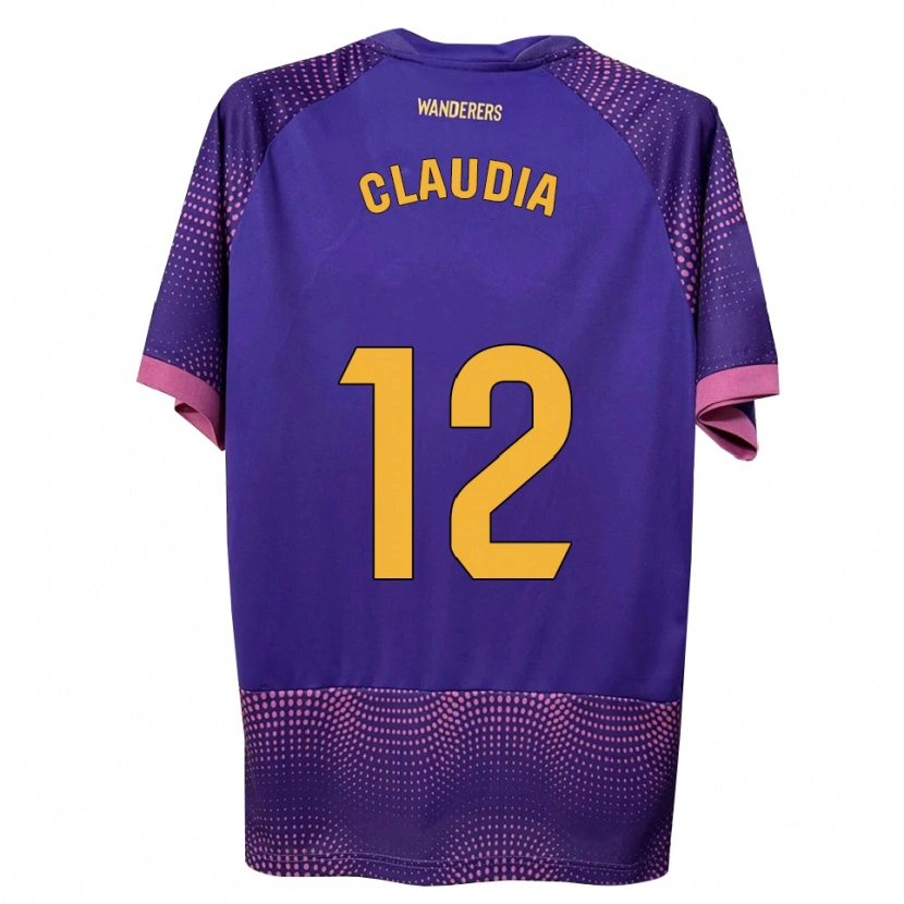 Danxen Homem Camisola Claudia Rabasco Campello #12 Branco Rosa Roxo Alternativa 2026/27 Camisa Brasil