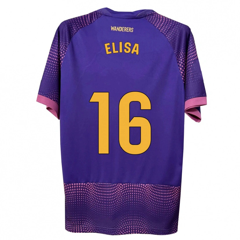 Danxen Homem Camisola Elisa Tomé #16 Branco Rosa Roxo Alternativa 2026/27 Camisa Brasil