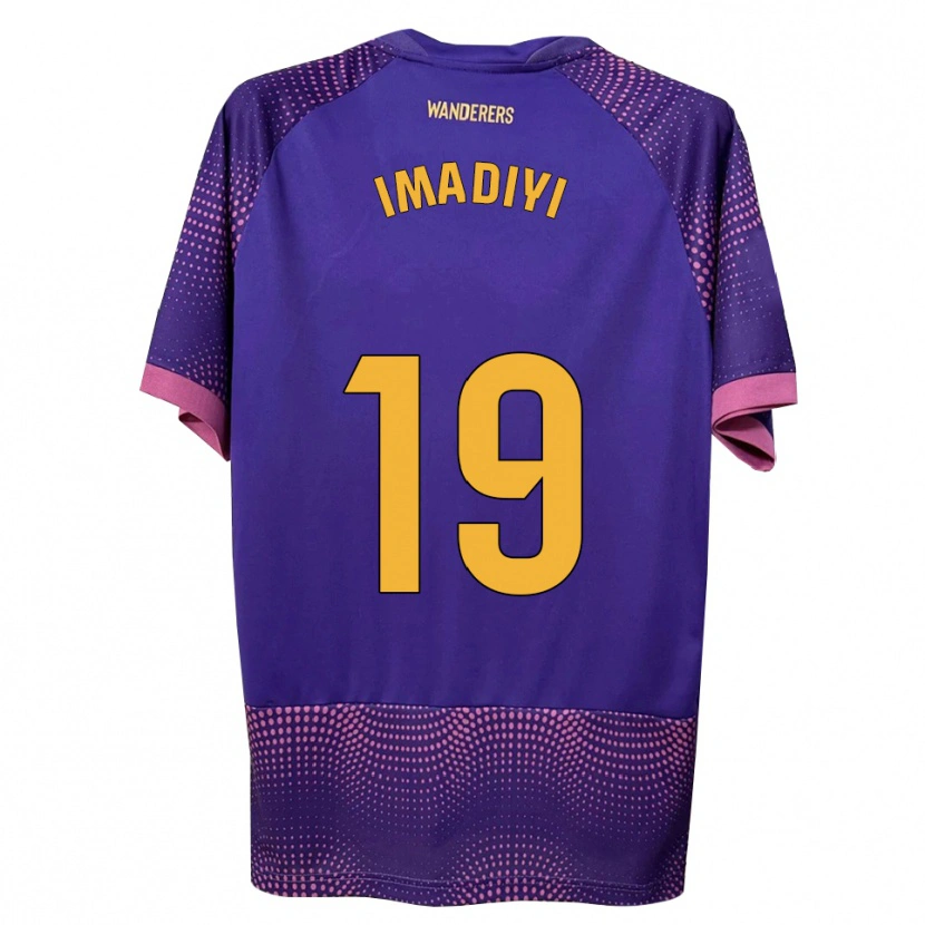 Danxen Homem Camisola Ceri Imadiyi #19 Branco Rosa Roxo Alternativa 2026/27 Camisa Brasil