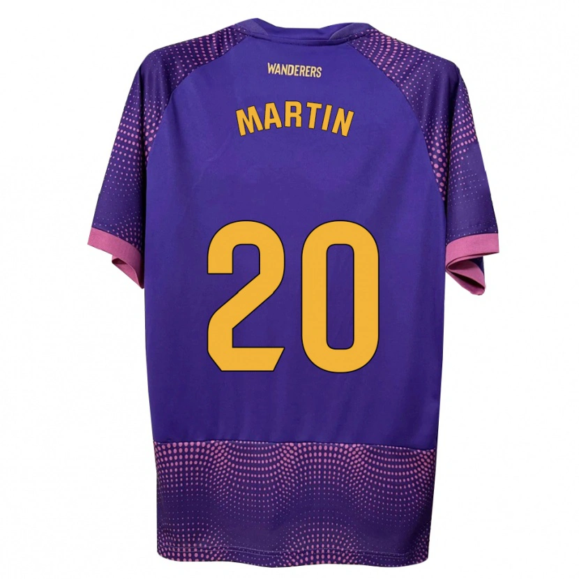 Danxen Homem Camisola Carlos Martin #20 Branco Rosa Roxo Alternativa 2026/27 Camisa Brasil