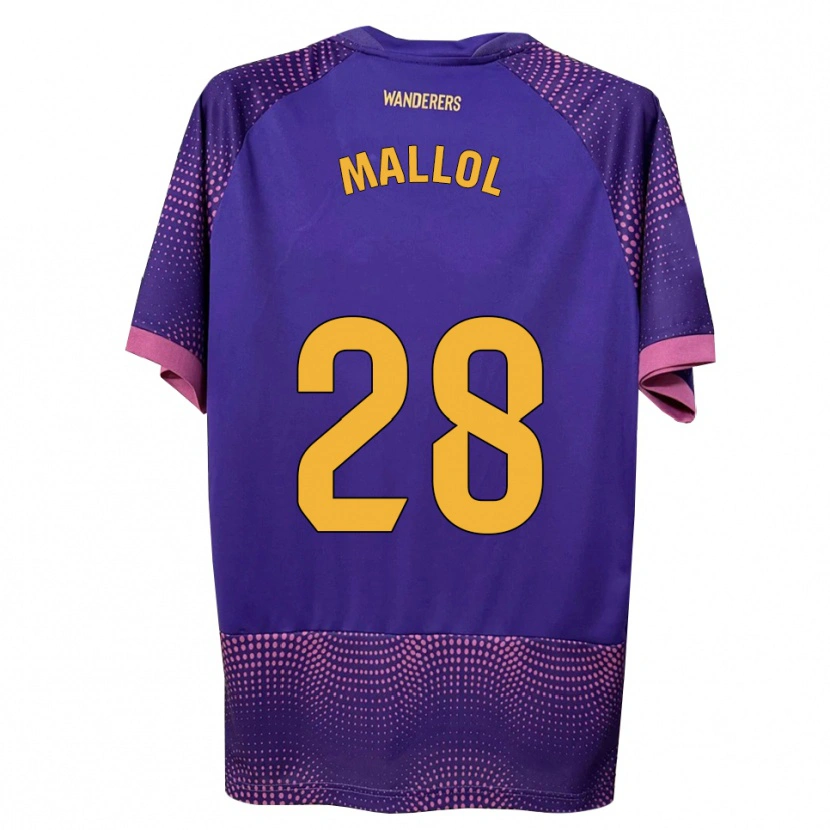 Danxen Homem Camisola Enrique Mallol #28 Branco Rosa Roxo Alternativa 2026/27 Camisa Brasil