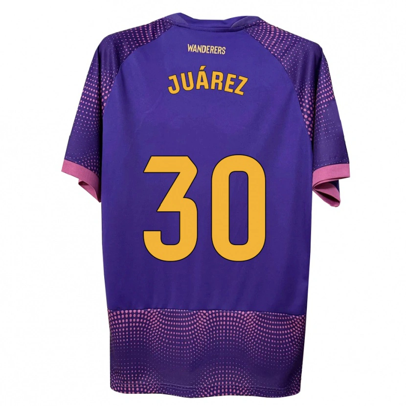 Danxen Homem Camisola Salva Juárez #30 Branco Rosa Roxo Alternativa 2026/27 Camisa Brasil