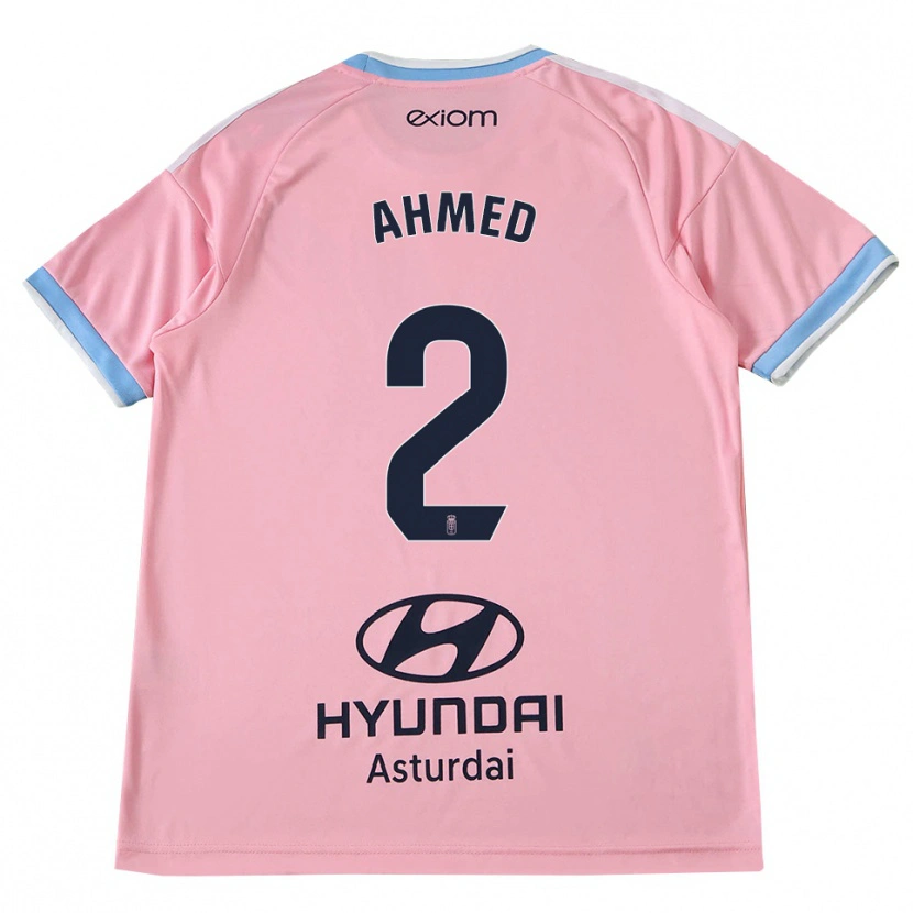 Danxen Homem Camisola Aisar Ahmed #2 Azul Centáurea Rosa Alternativa 2026/27 Camisa Brasil