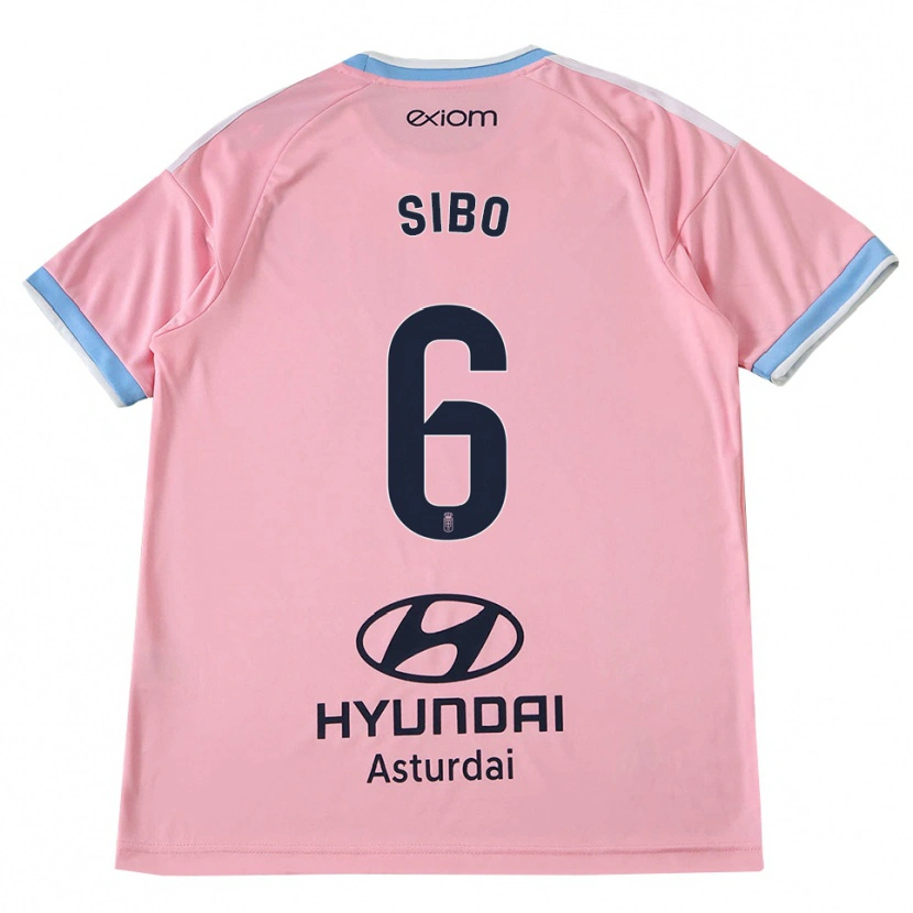 Danxen Homem Camisola Kwasi Sibo #6 Azul Centáurea Rosa Alternativa 2026/27 Camisa Brasil