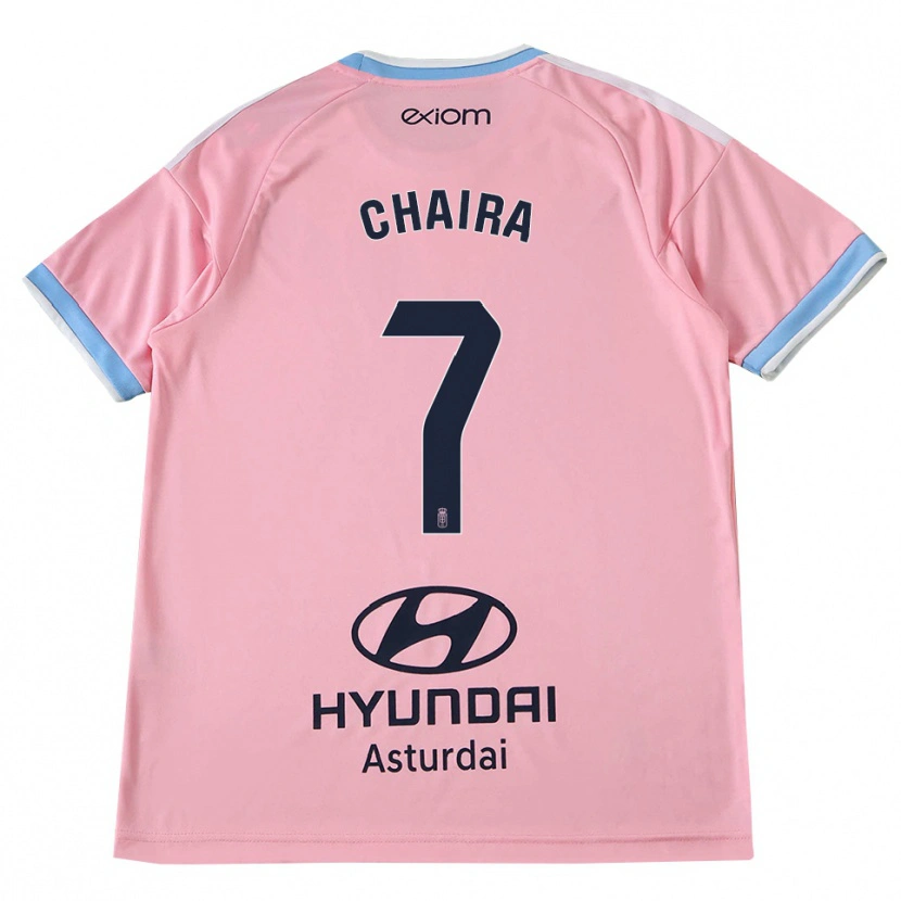 Danxen Homem Camisola Ilyas Chaira #7 Azul Centáurea Rosa Alternativa 2026/27 Camisa Brasil