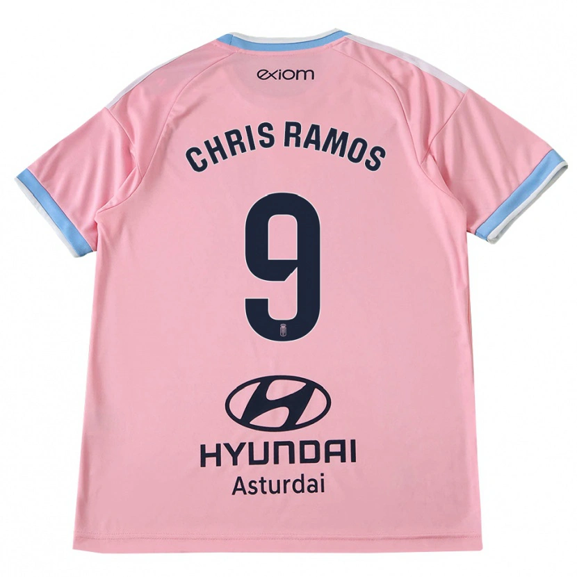 Danxen Homem Camisola Chris Ramos #9 Azul Centáurea Rosa Alternativa 2026/27 Camisa Brasil