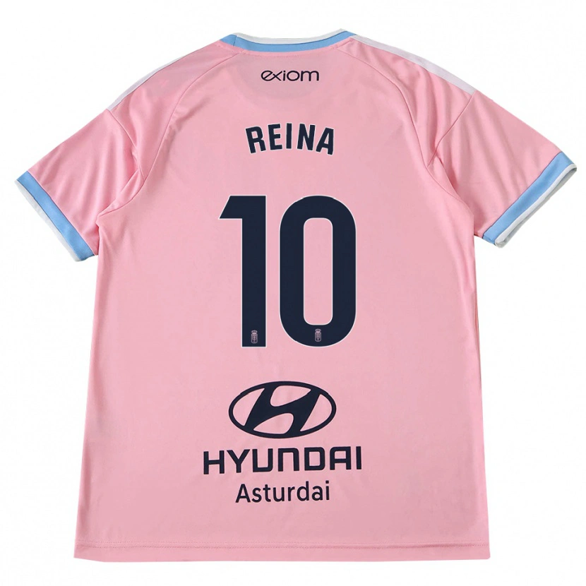 Danxen Homem Camisola Alberto Reina #10 Azul Centáurea Rosa Alternativa 2026/27 Camisa Brasil