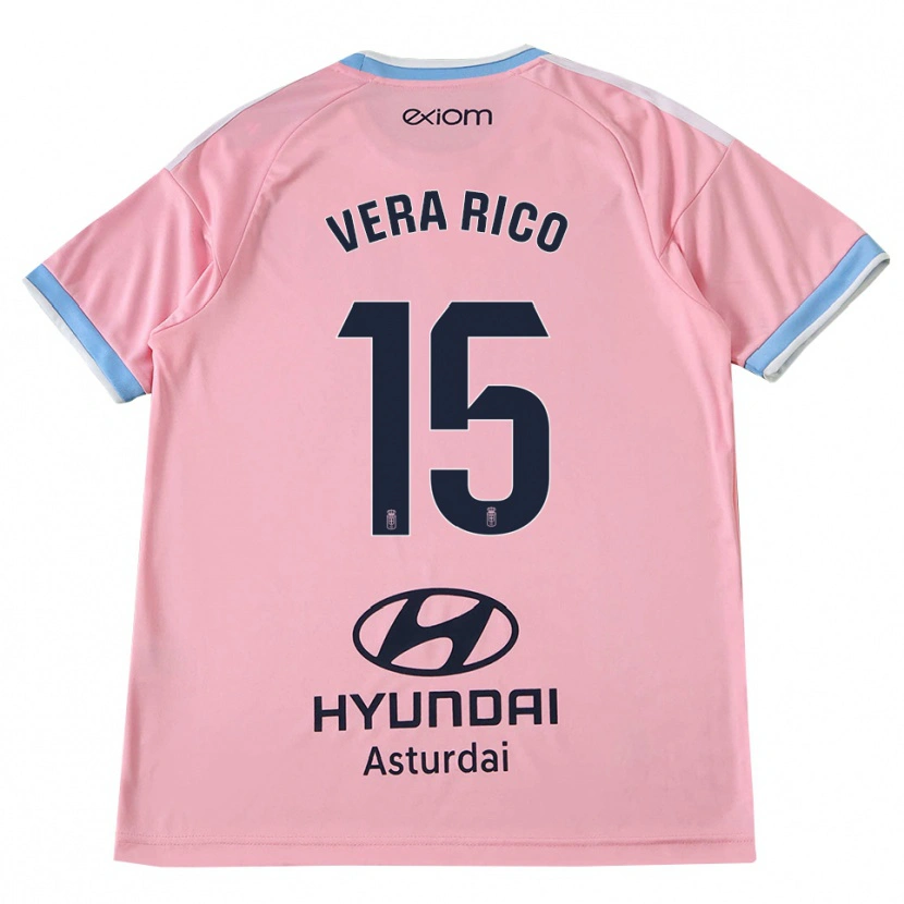 Danxen Homem Camisola Vera Rico #15 Azul Centáurea Rosa Alternativa 2026/27 Camisa Brasil