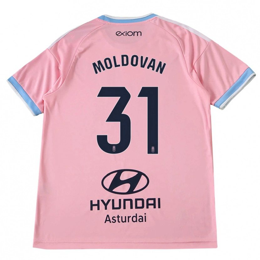 Danxen Homem Camisola Horațiu Moldovan #31 Azul Centáurea Rosa Alternativa 2026/27 Camisa Brasil
