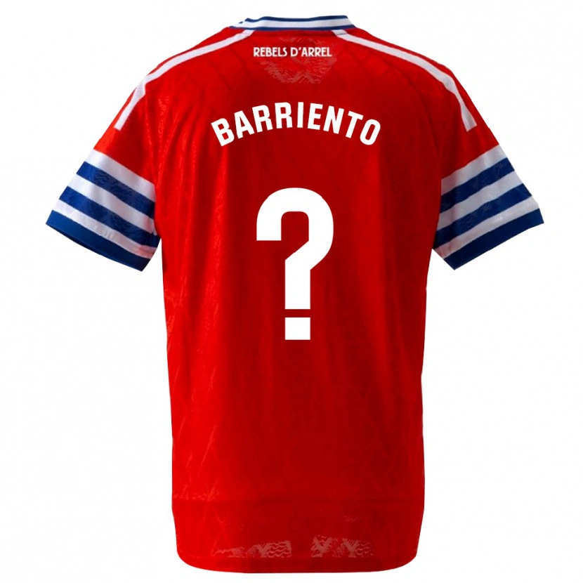 Danxen Homem Camisola Darek Barriento #0 Azul Real Vermelho Alternativa 2026/27 Camisa Brasil
