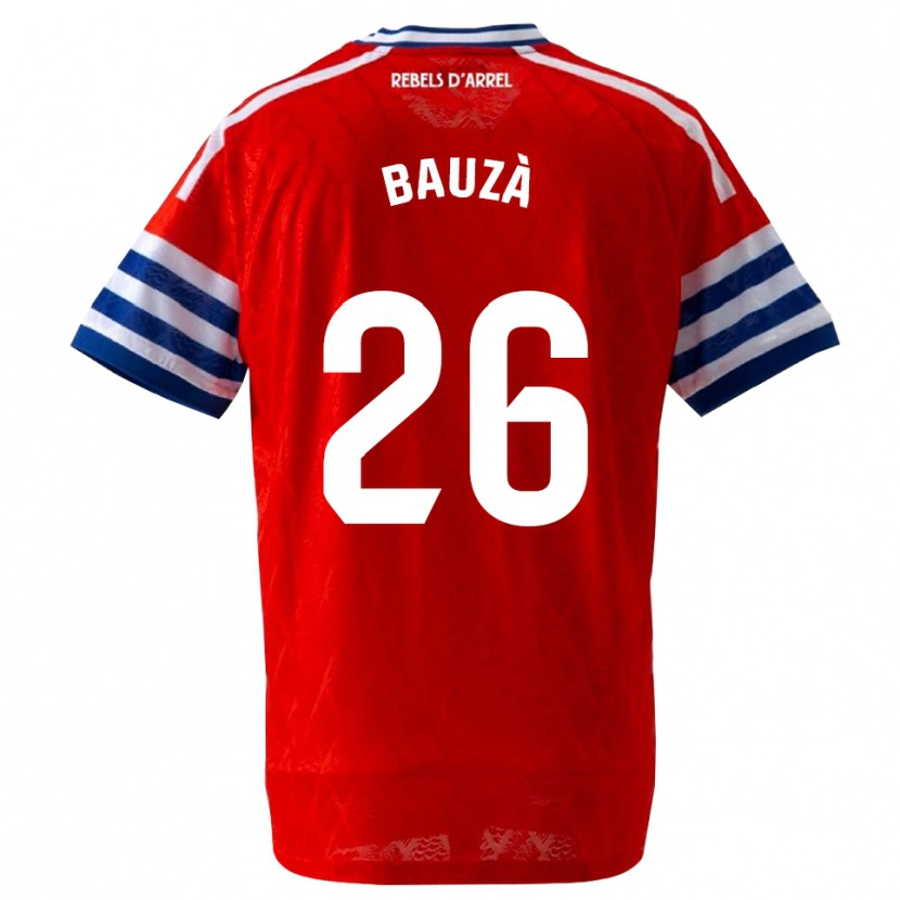 Danxen Homem Camisola Rafel Bauzà #26 Azul Real Vermelho Alternativa 2026/27 Camisa Brasil