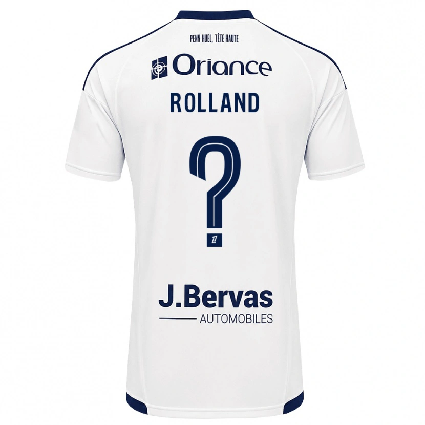 Danxen Homem Camisola Inès Rolland #0 Azul Marinho Branco Alternativa 2026/27 Camisa Brasil