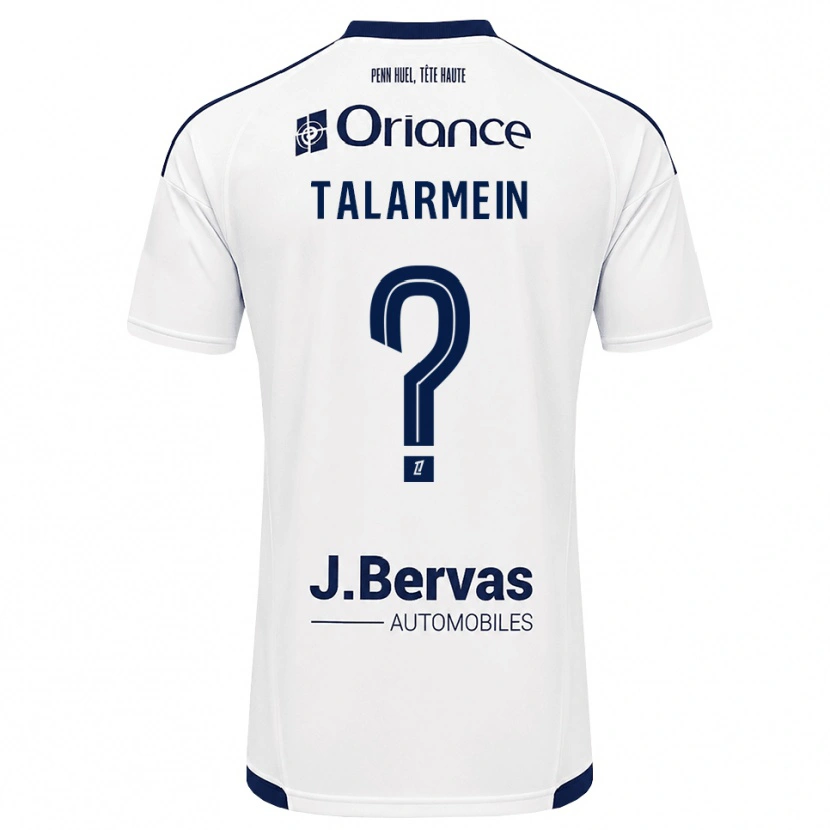 Danxen Homem Camisola Manon Talarmein #0 Azul Marinho Branco Alternativa 2026/27 Camisa Brasil
