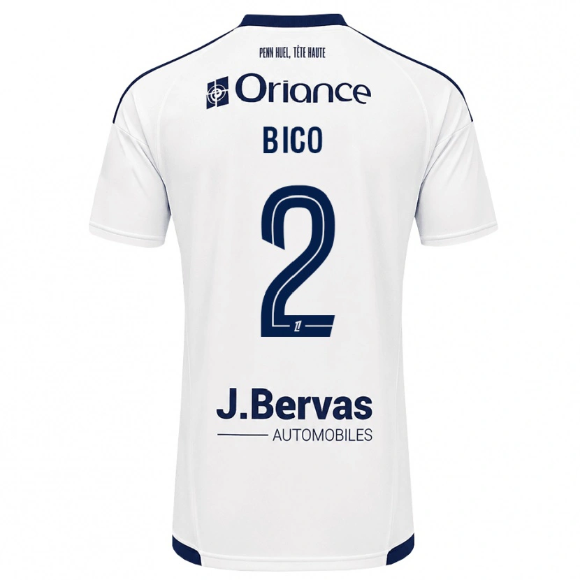 Danxen Homem Camisola Angelo Bico #2 Azul Marinho Branco Alternativa 2026/27 Camisa Brasil