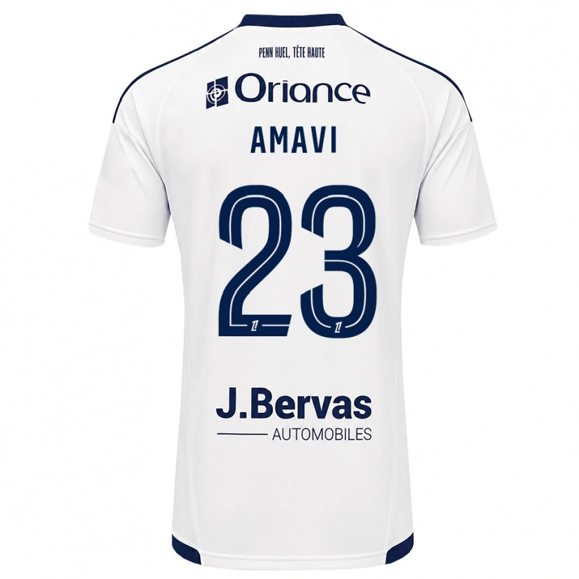 Danxen Homem Camisola Jordan Amavi #23 Azul Marinho Branco Alternativa 2026/27 Camisa Brasil