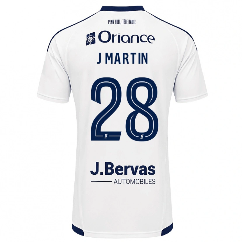 Danxen Homem Camisola Jonas Martin #28 Azul Marinho Branco Alternativa 2026/27 Camisa Brasil