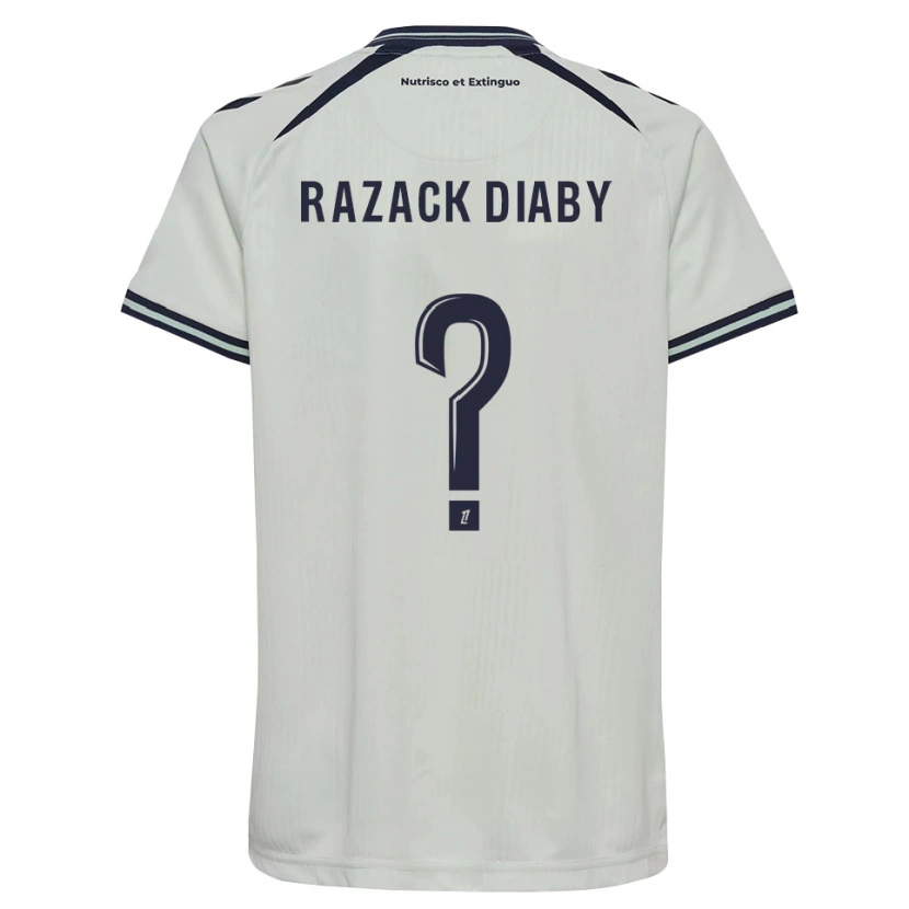 Danxen Homem Camisola Abdoul Razack Diaby #0 Azul Meia-Noite Branco Alternativa 2026/27 Camisa Brasil
