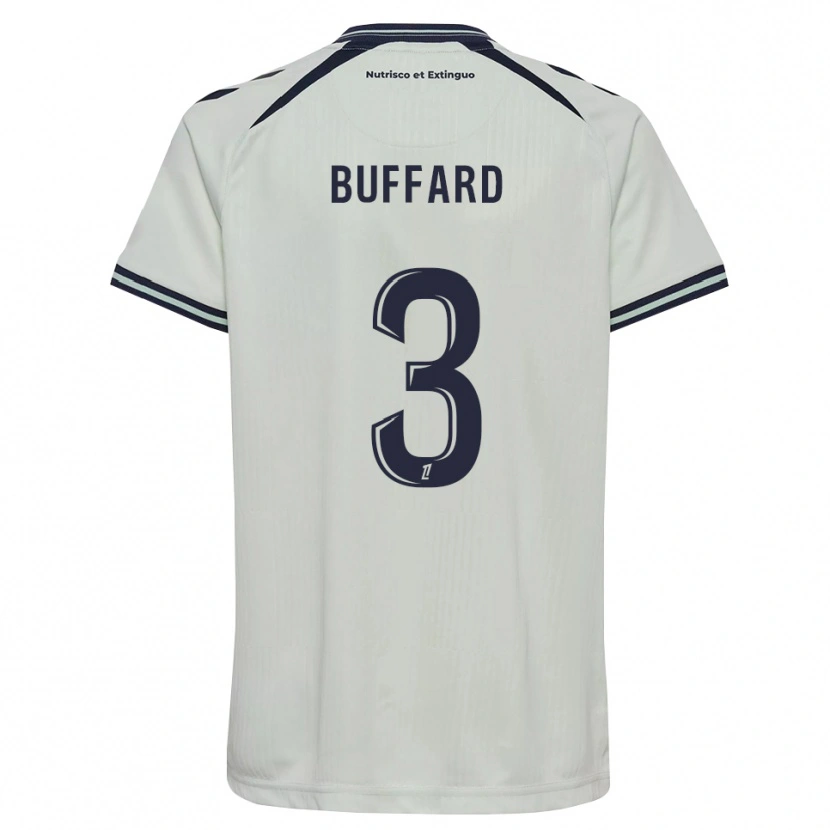 Danxen Homem Camisola Matthieu Buffard #3 Azul Meia-Noite Branco Alternativa 2026/27 Camisa Brasil
