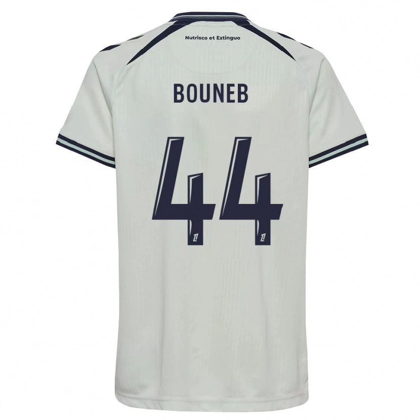 Danxen Homem Camisola Ismaïl Bouneb #44 Azul Meia-Noite Branco Alternativa 2026/27 Camisa Brasil