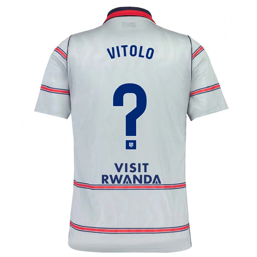 Danxen Homem Camisola Vitolo #0 Cinza Vermelho Azul Marinho Terceiro 2026/27 Camisa Brasil
