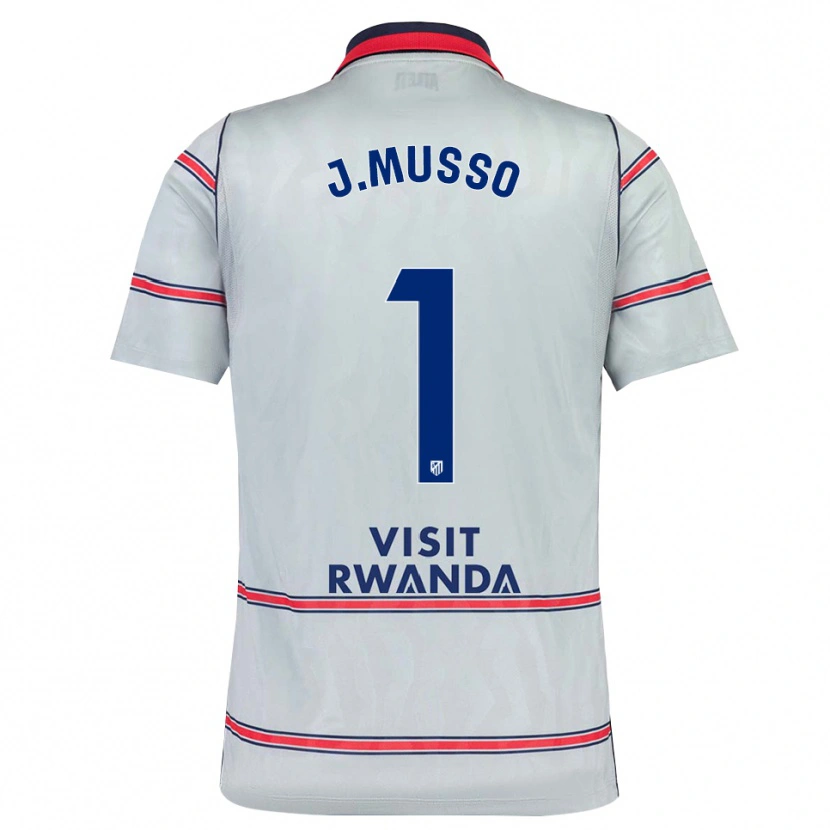 Danxen Homem Camisola Juan Musso #1 Cinza Vermelho Azul Marinho Terceiro 2026/27 Camisa Brasil