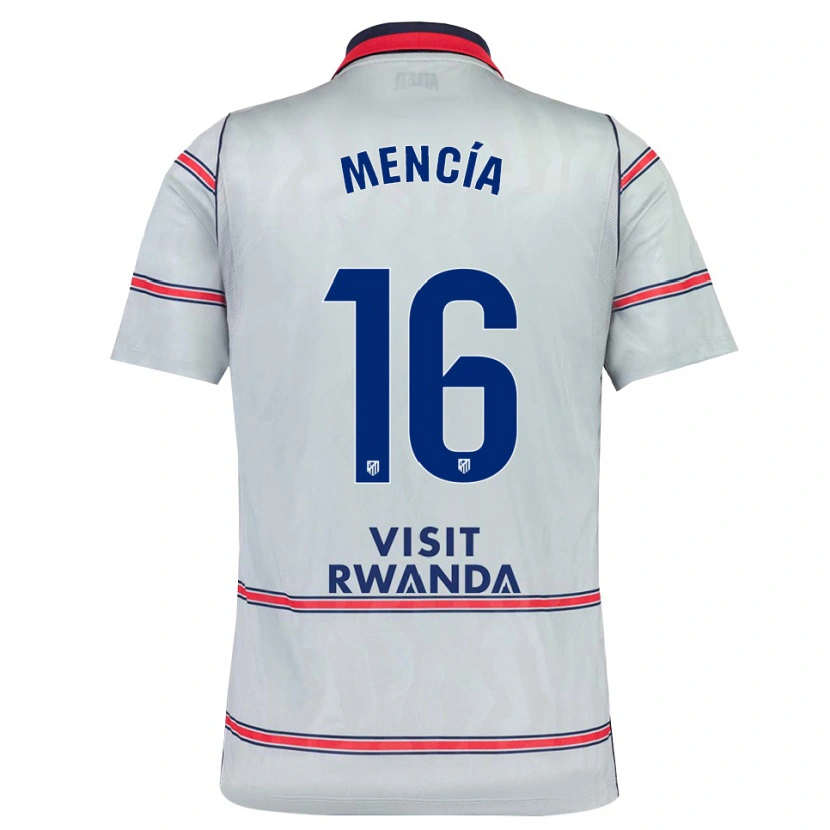 Danxen Homem Camisola Ian Mencía #16 Cinza Vermelho Azul Marinho Terceiro 2026/27 Camisa Brasil