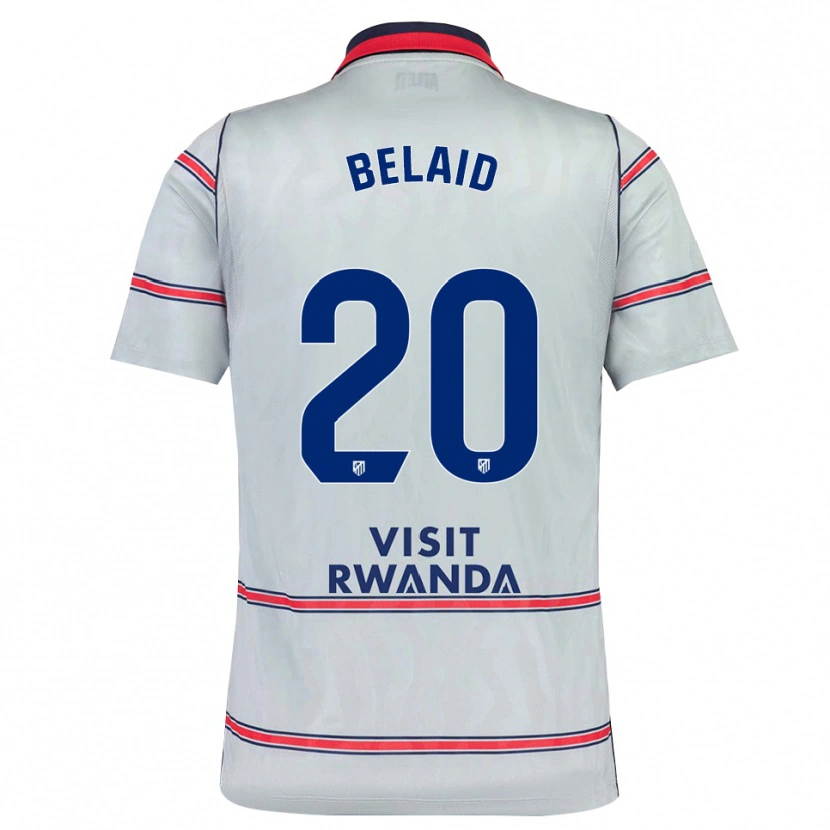 Danxen Homem Camisola Rayane Belaid #20 Cinza Vermelho Azul Marinho Terceiro 2026/27 Camisa Brasil