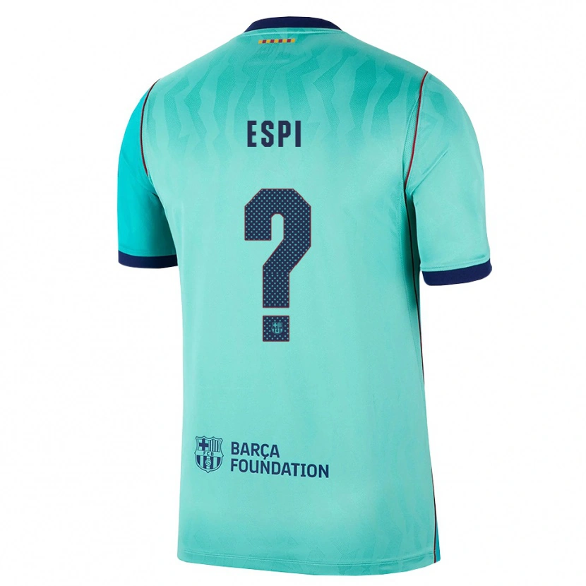Danxen Homem Camisola Pau Espi #0 Água Turquesa Escura Azul Real Terceiro 2026/27 Camisa Brasil