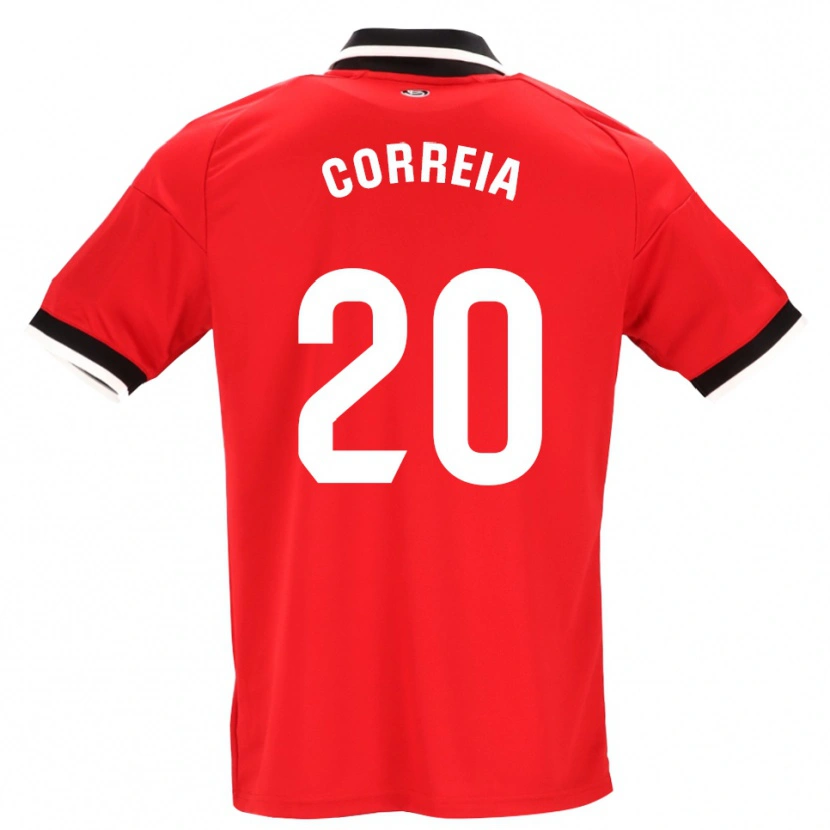 Danxen Homem Camisola Félix Correia #20 Preto Branco Vermelho Alternativa 2026/27 Camisa Brasil