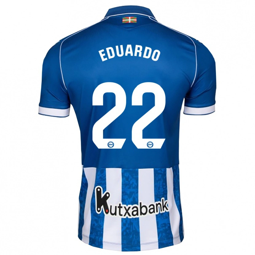 Danxen Mulher Camisola Eduardo Fontana #22 Azul Branco Preto Principal 2026/27 Camisa Brasil