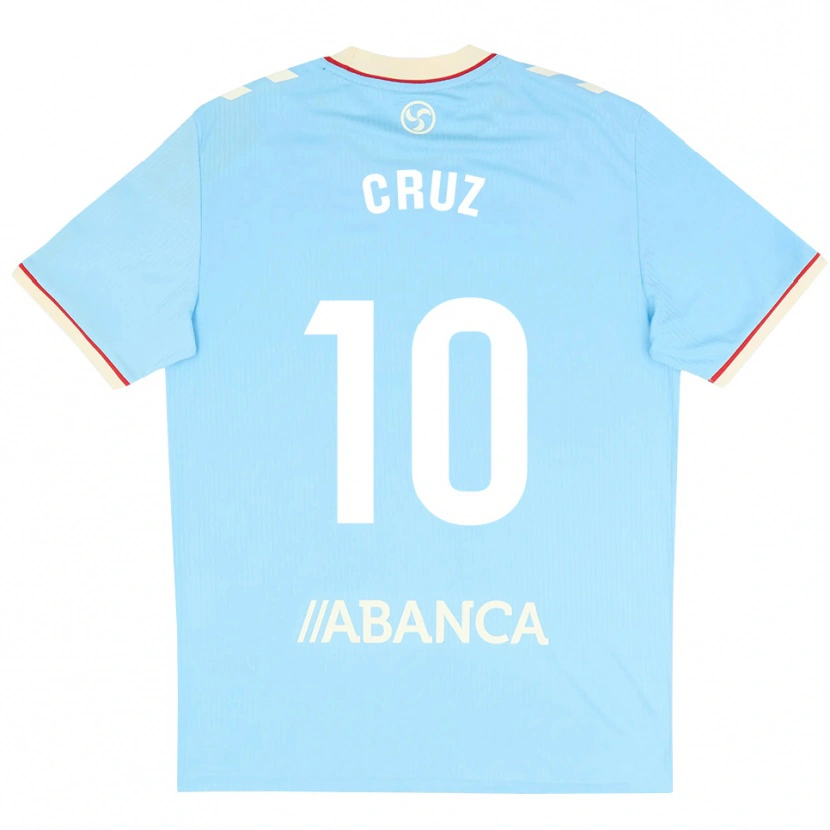 Danxen Mulher Camisola Tati Cruz #10 Azul Céu Branco Vermelho Principal 2026/27 Camisa Brasil