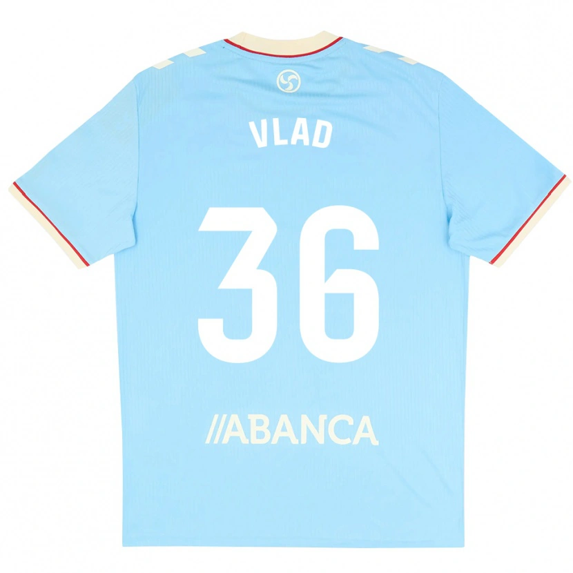 Danxen Mulher Camisola Vladimir Henrique Silva #36 Azul Céu Branco Vermelho Principal 2026/27 Camisa Brasil