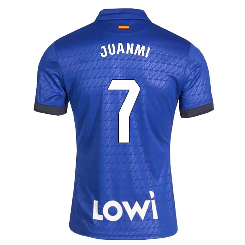Danxen Mulher Camisola Juan Miguel Jiménez López #7 Azul Branco Preto Principal 2026/27 Camisa Brasil